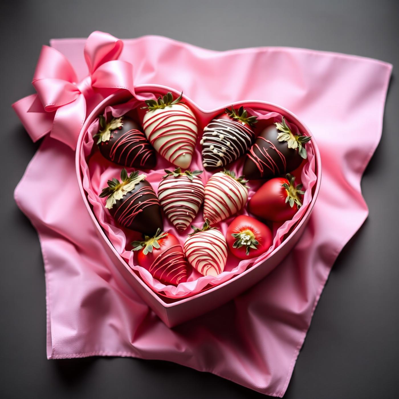 Chocolate-Coated Strawberries